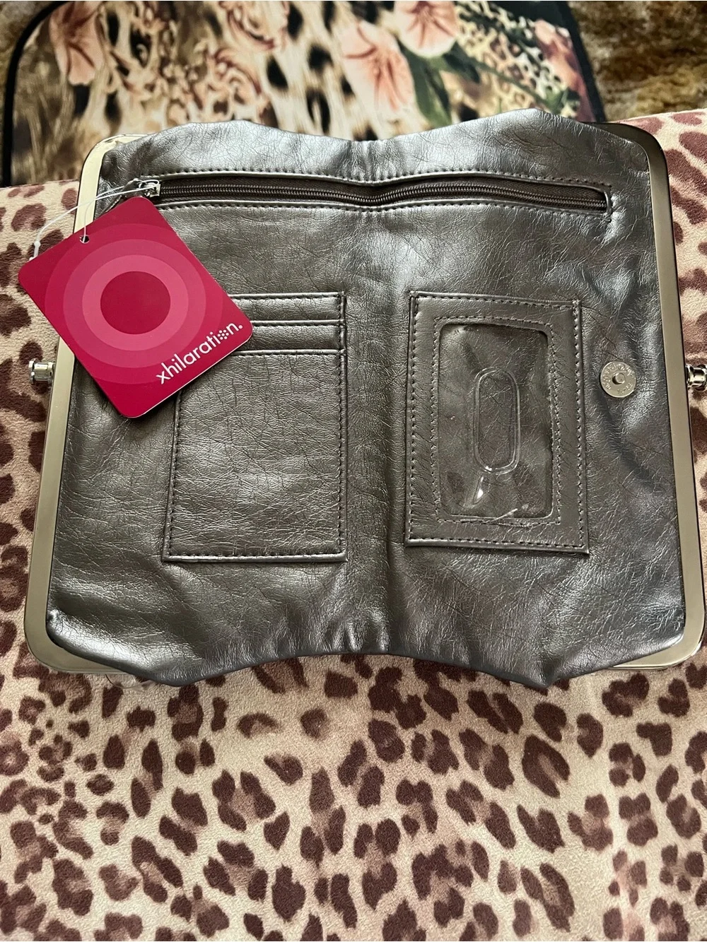 Classic Gray Clutch Wallet
